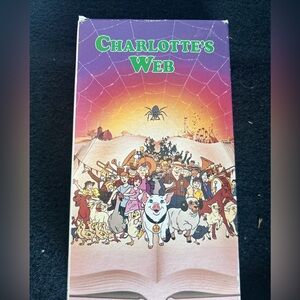 Charlotte’s Web VHS tape 1973 Classic Children’s Movie